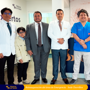 Clínicas Maison Santé Reinauguración de emergencias Chorrillos